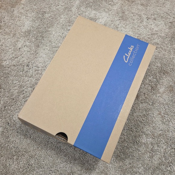 Clarks Suttyn Walk Leather Wedge Slip-On Shoes Women's 9M Black Comfort Work - Picture 9 of 9